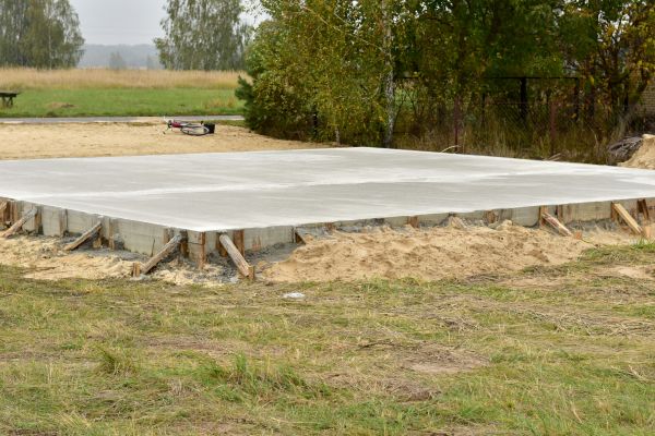Concrete Base Installation in Olathe