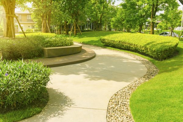 Cement Walkway Installation in Olathe