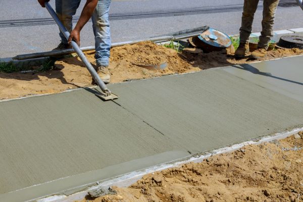 Cement Pathway Installation in Olathe