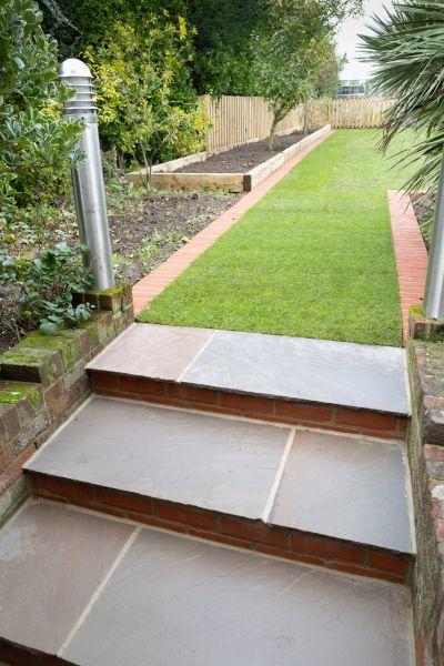 Backyard Steps Installation in Olathe
