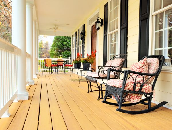 Front Porch Renovation in Olathe