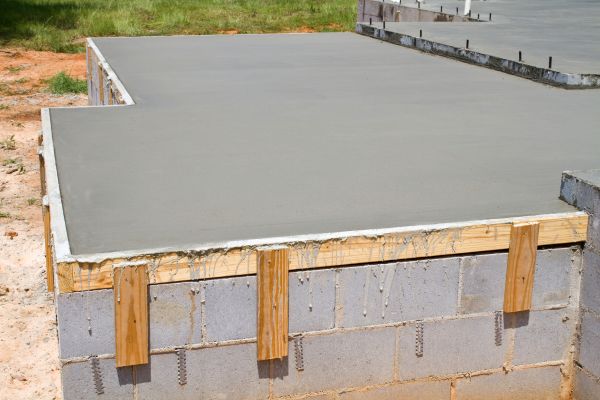 Concrete Slab Installation in Olathe