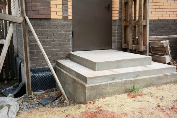 Cement Steps Construction in Olathe