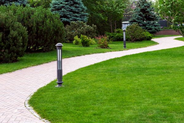 Backyard Sidewalk Installation in Olathe